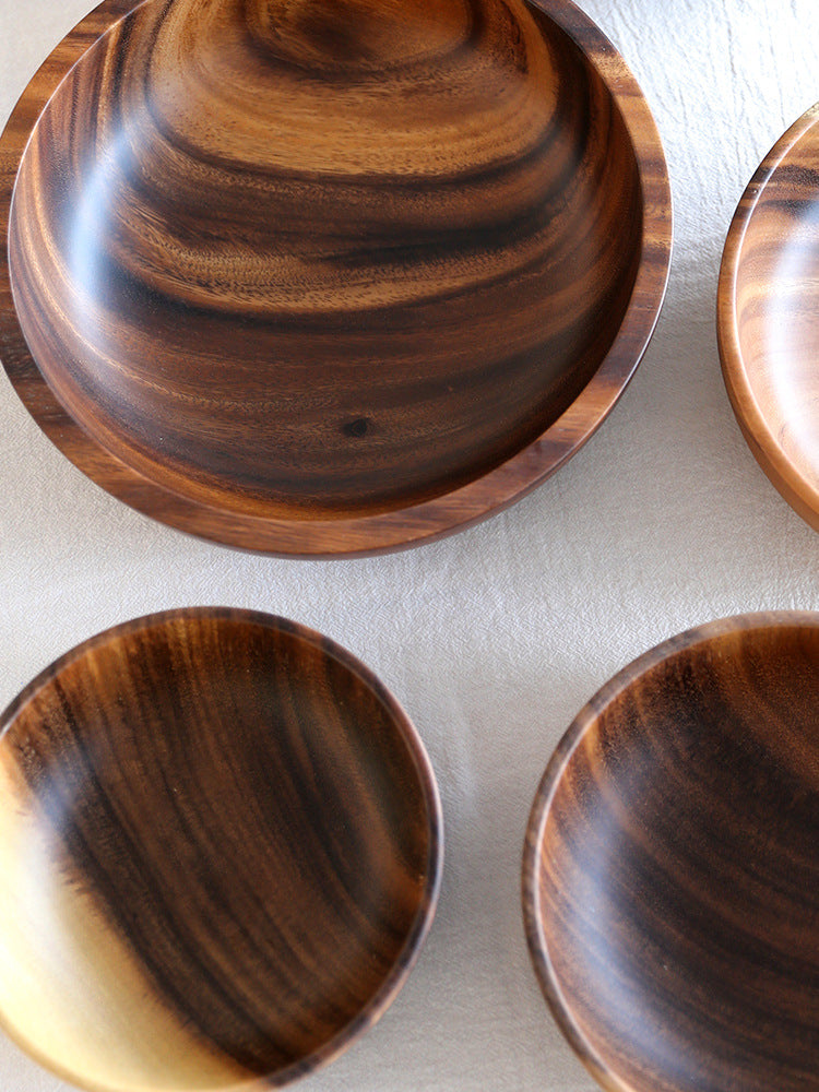 Acacia wooden bowl wooden tableware Wholesale vendor