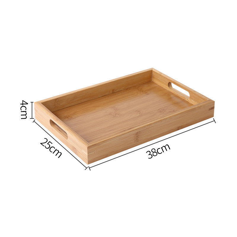 Wooden Pastry Bread Plate Breakfast Fruit Wooden Plate Wholesale vendor