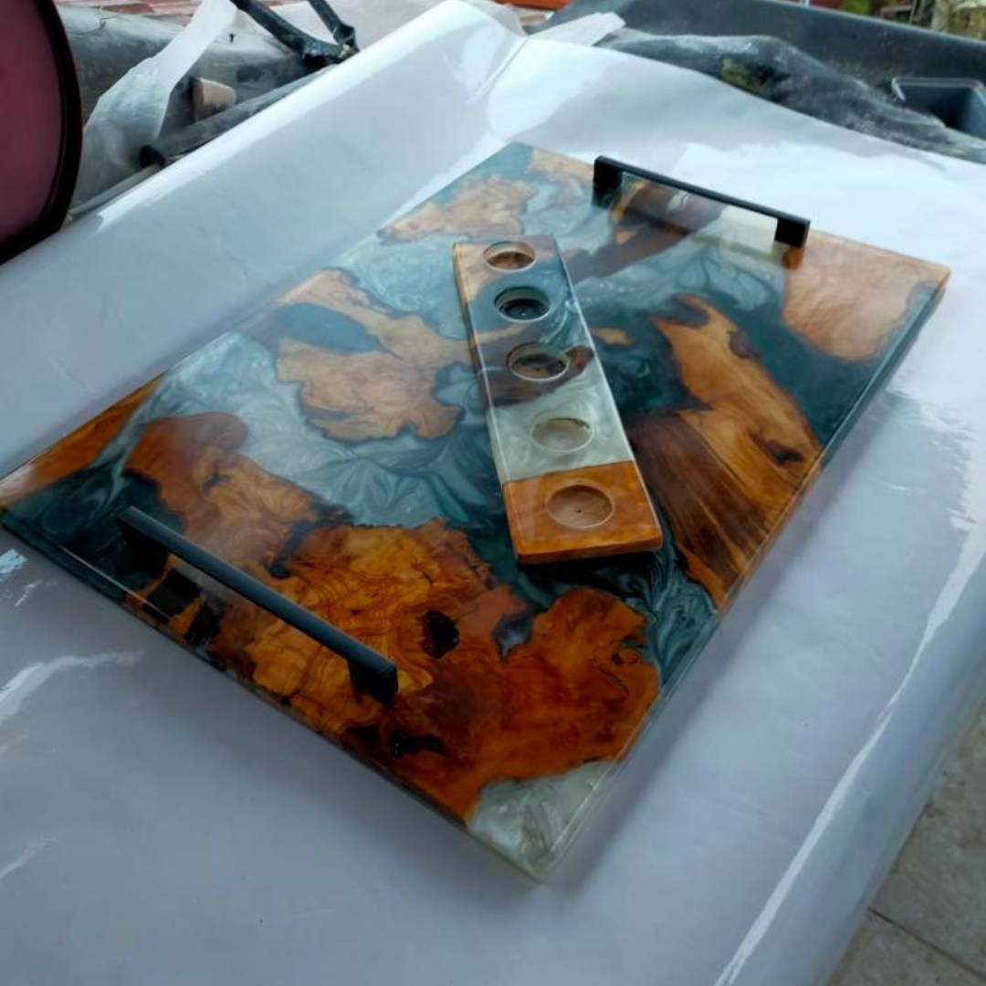 Epoxy Resin Serving on sale Tray - Copper (#277)