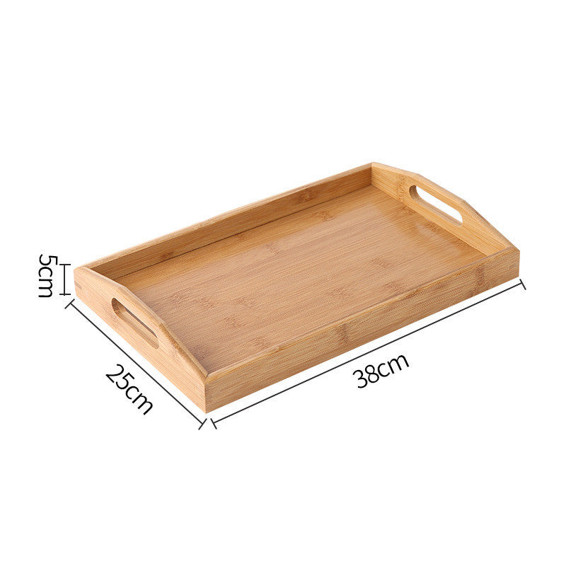 Wooden Pastry Bread Plate Breakfast Fruit Wooden Plate Wholesale vendor