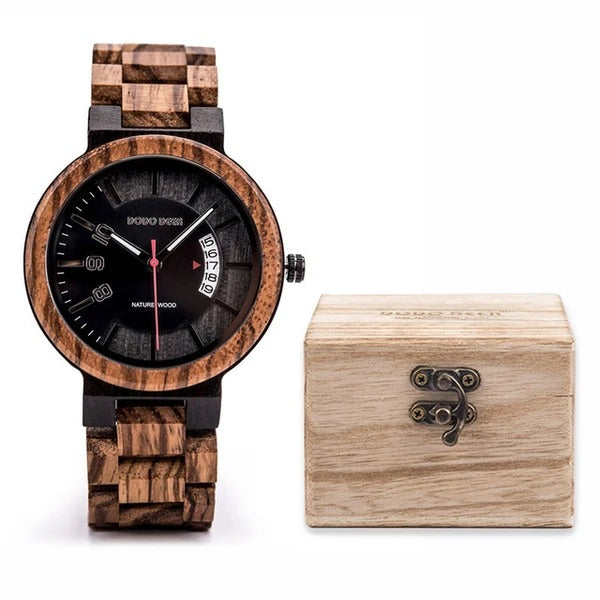 Wooden watch Resin Wood Living