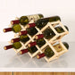 Wooden Wine Rack Folding Wooden Wine Rack Ornaments Wholesale vendor