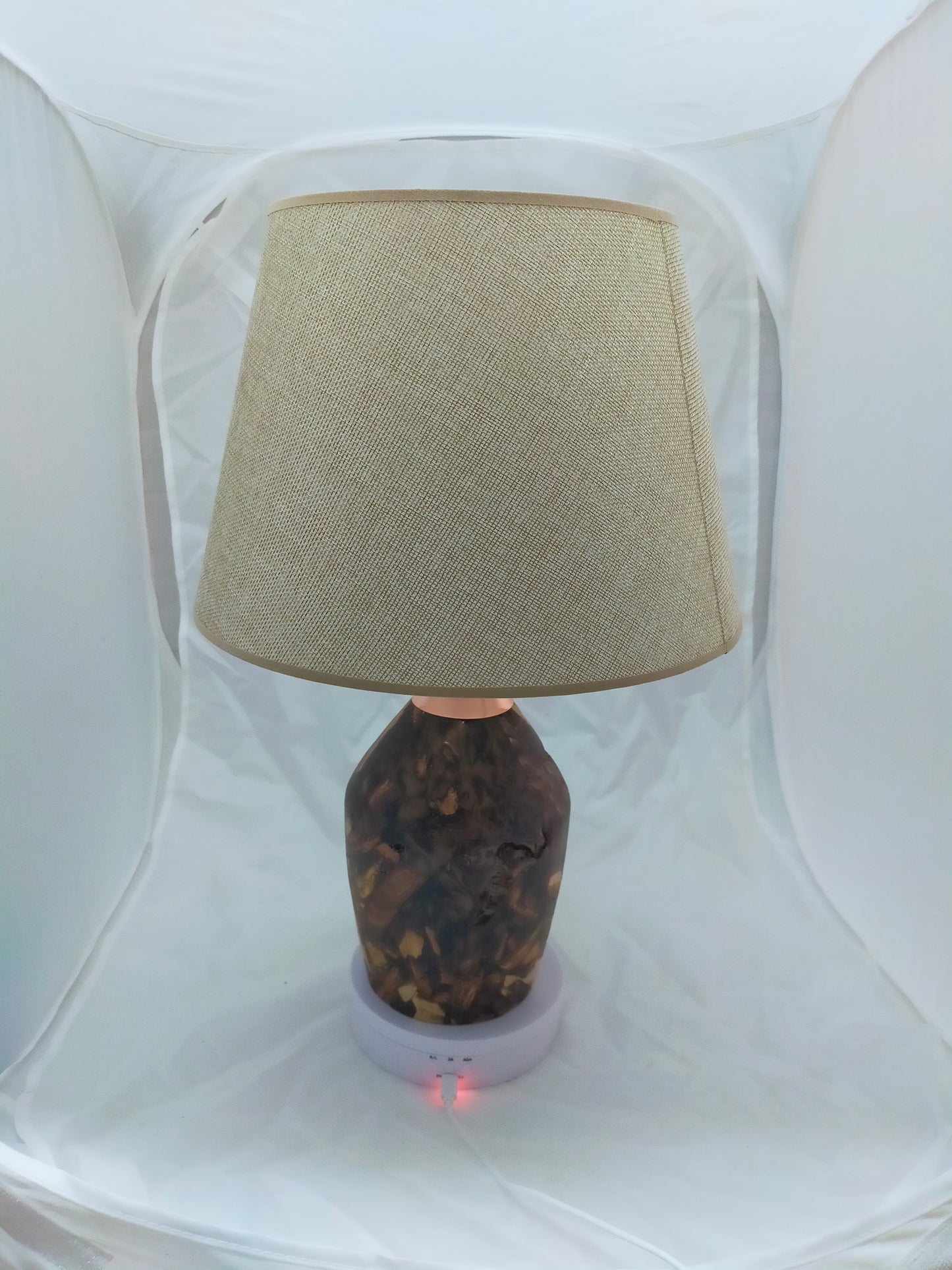 Handmade Lampshade Resin Wood Living