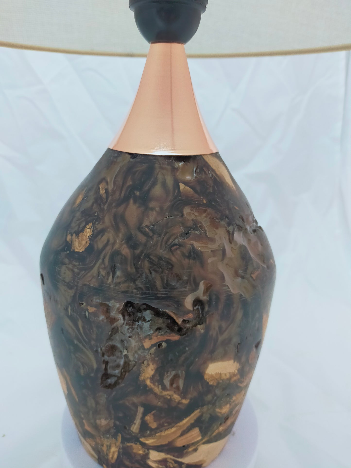 Handmade Lampshade Resin Wood Living