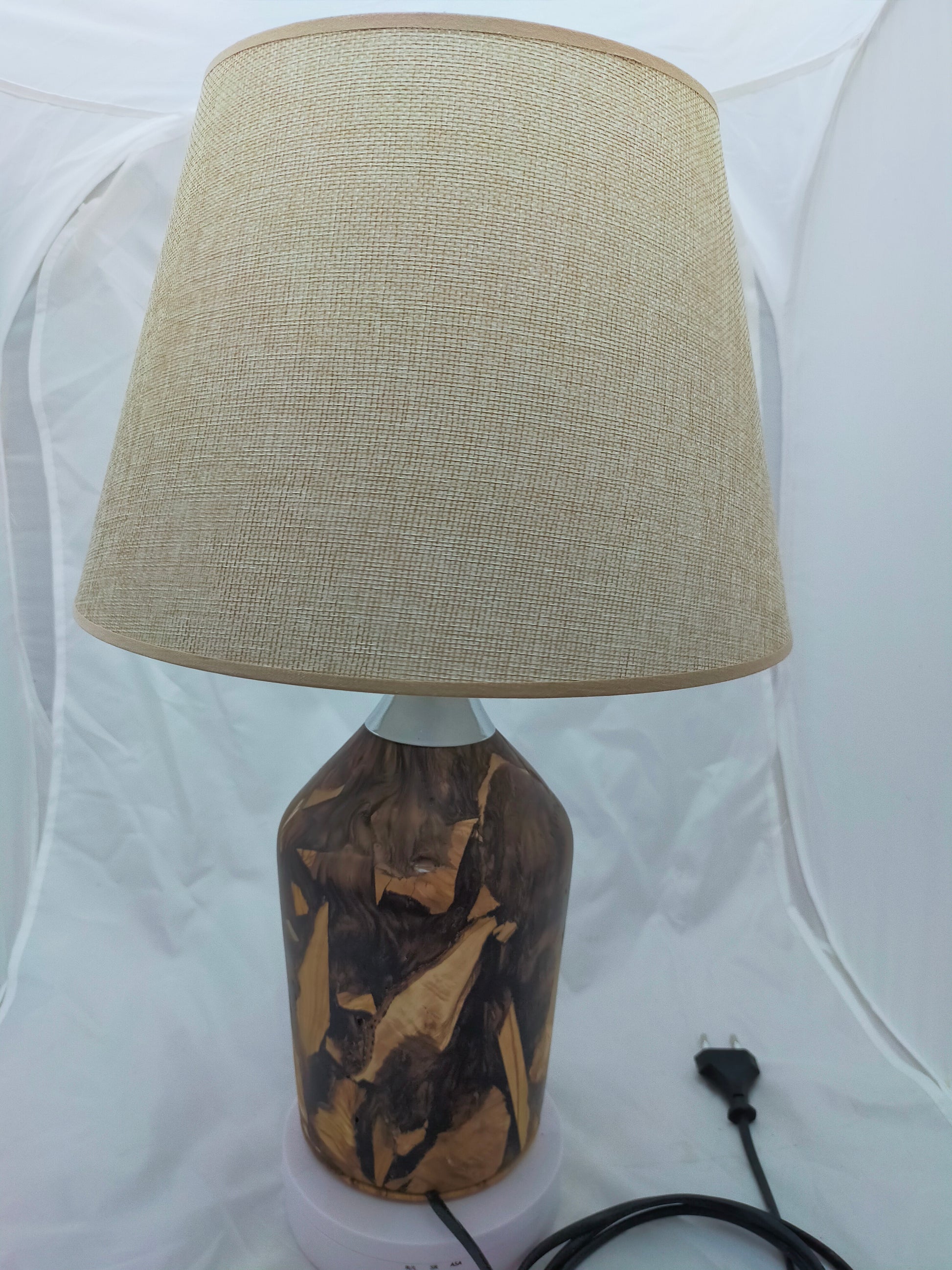 Handmade Lampshade Resin Wood Living