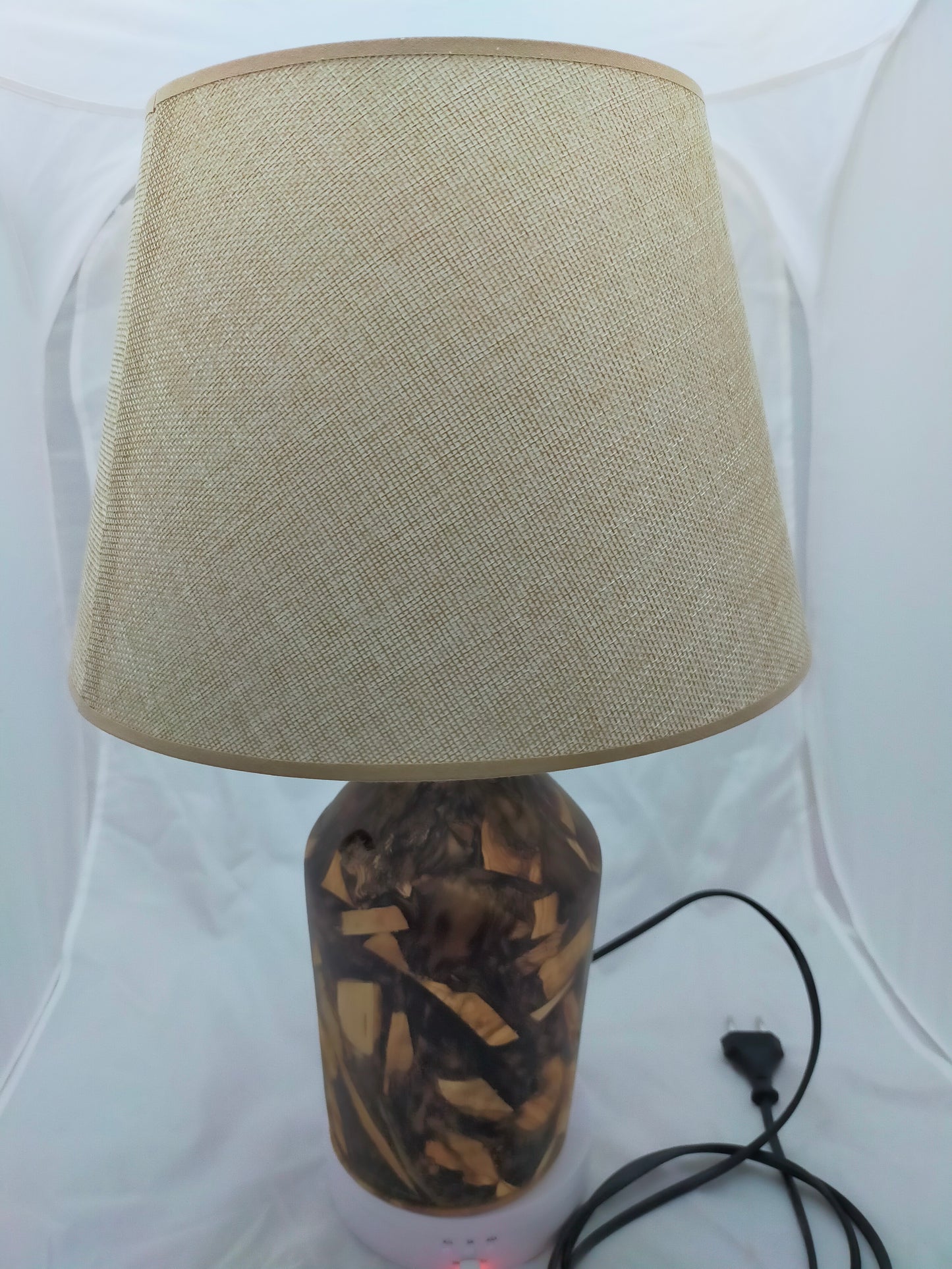 Handmade Lampshade Resin Wood Living