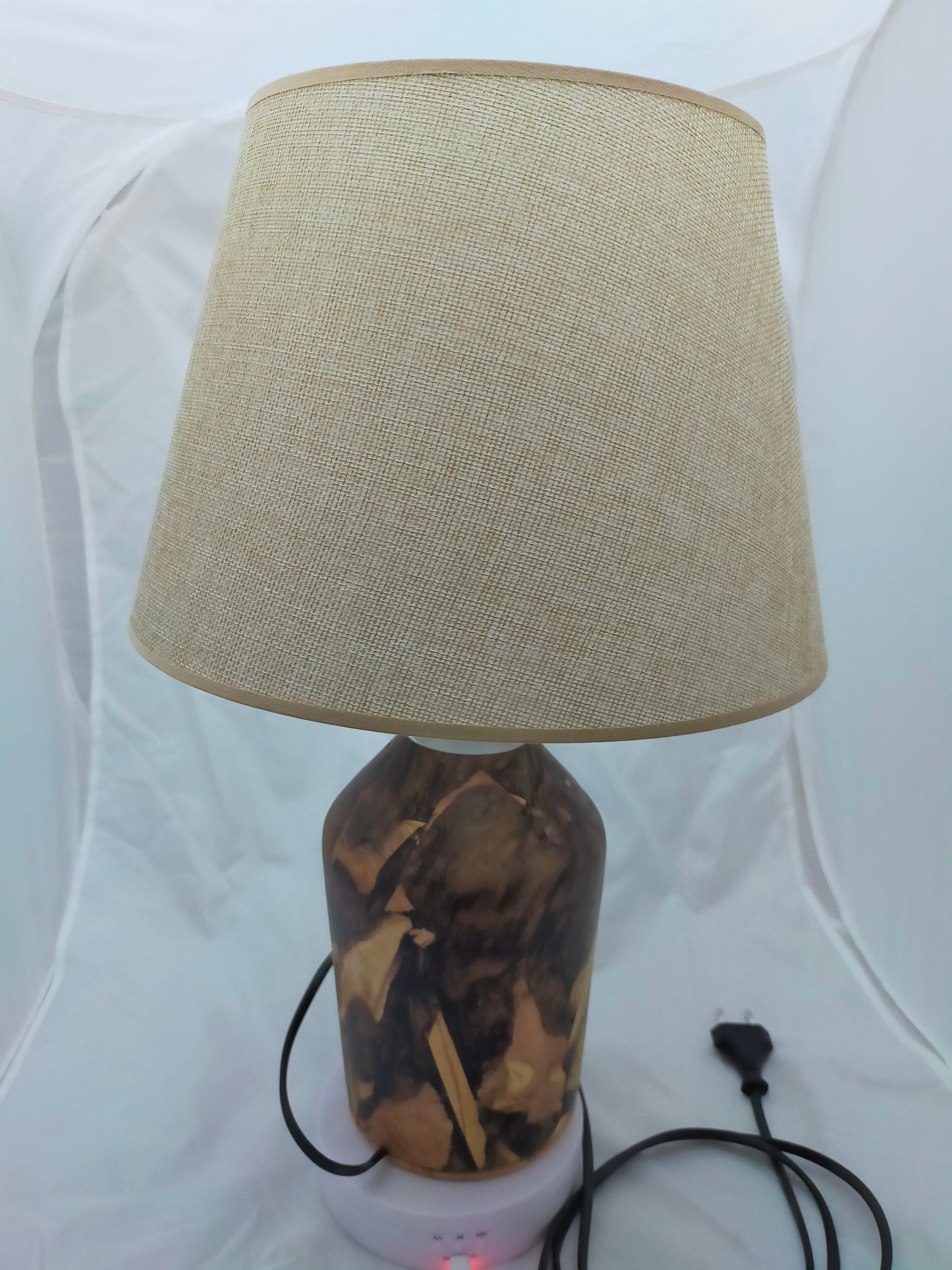 Handmade Lampshade Resin Wood Living