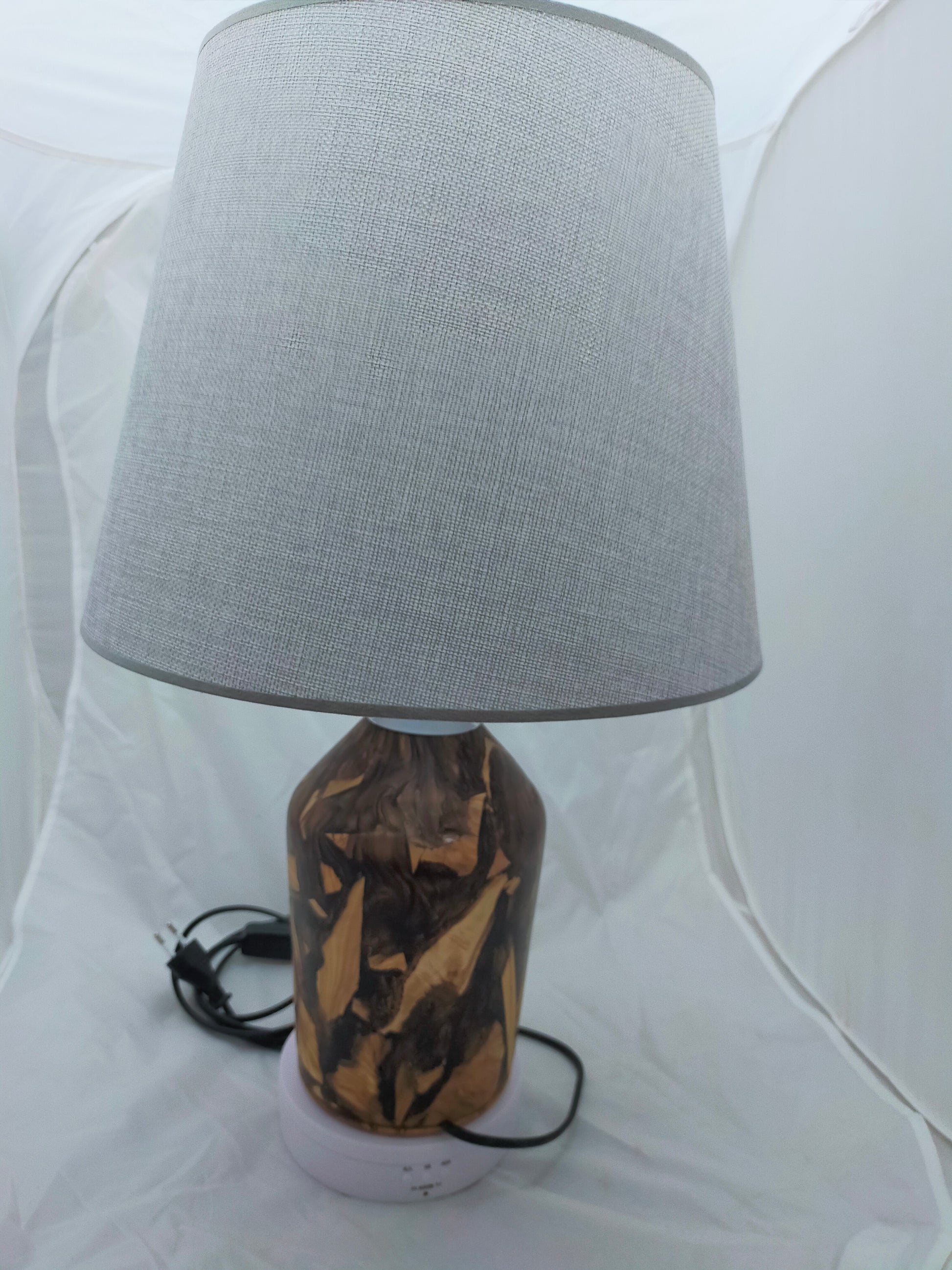 Handmade Lampshade Resin Wood Living