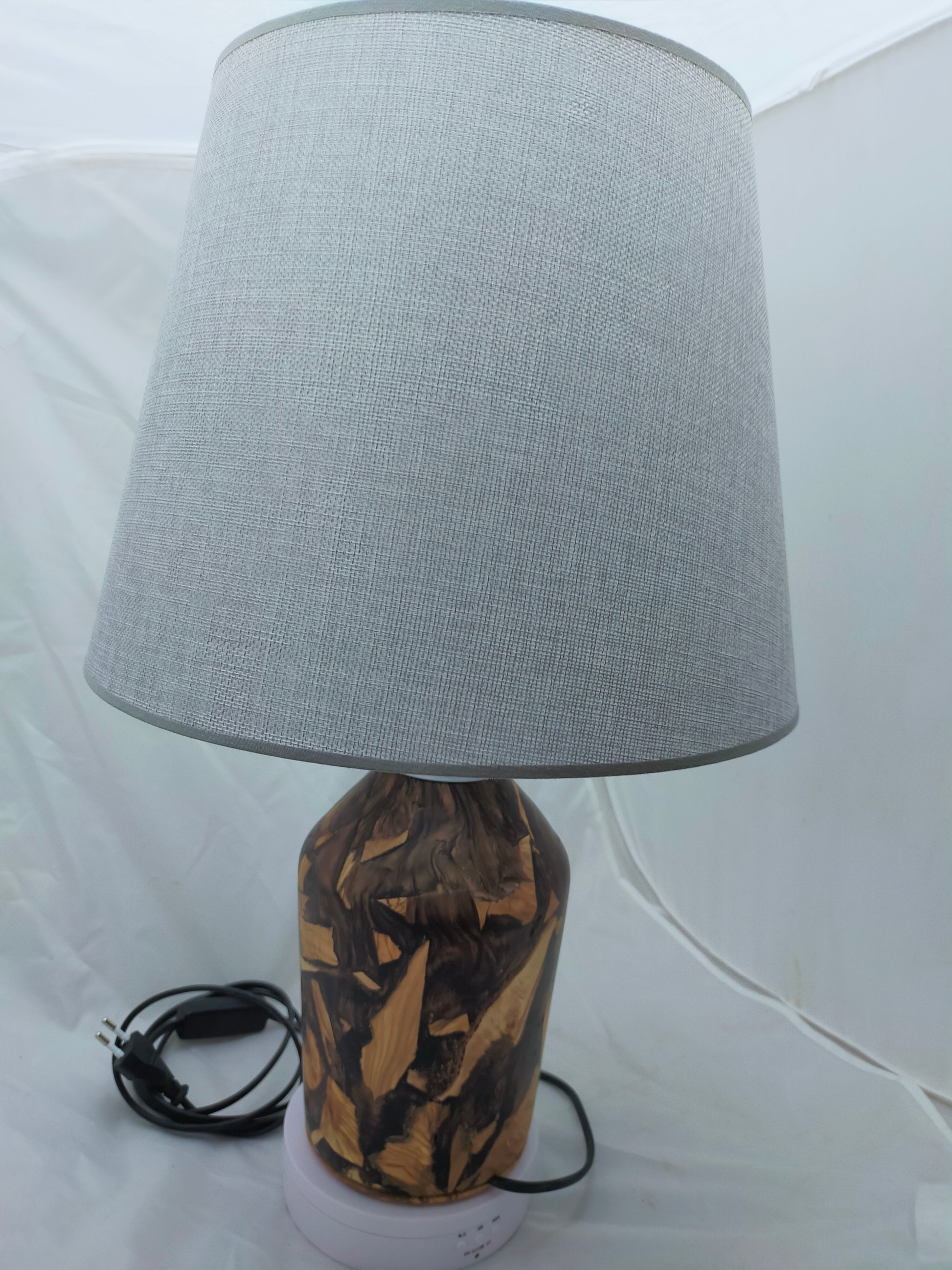 Handmade Lampshade Resin Wood Living