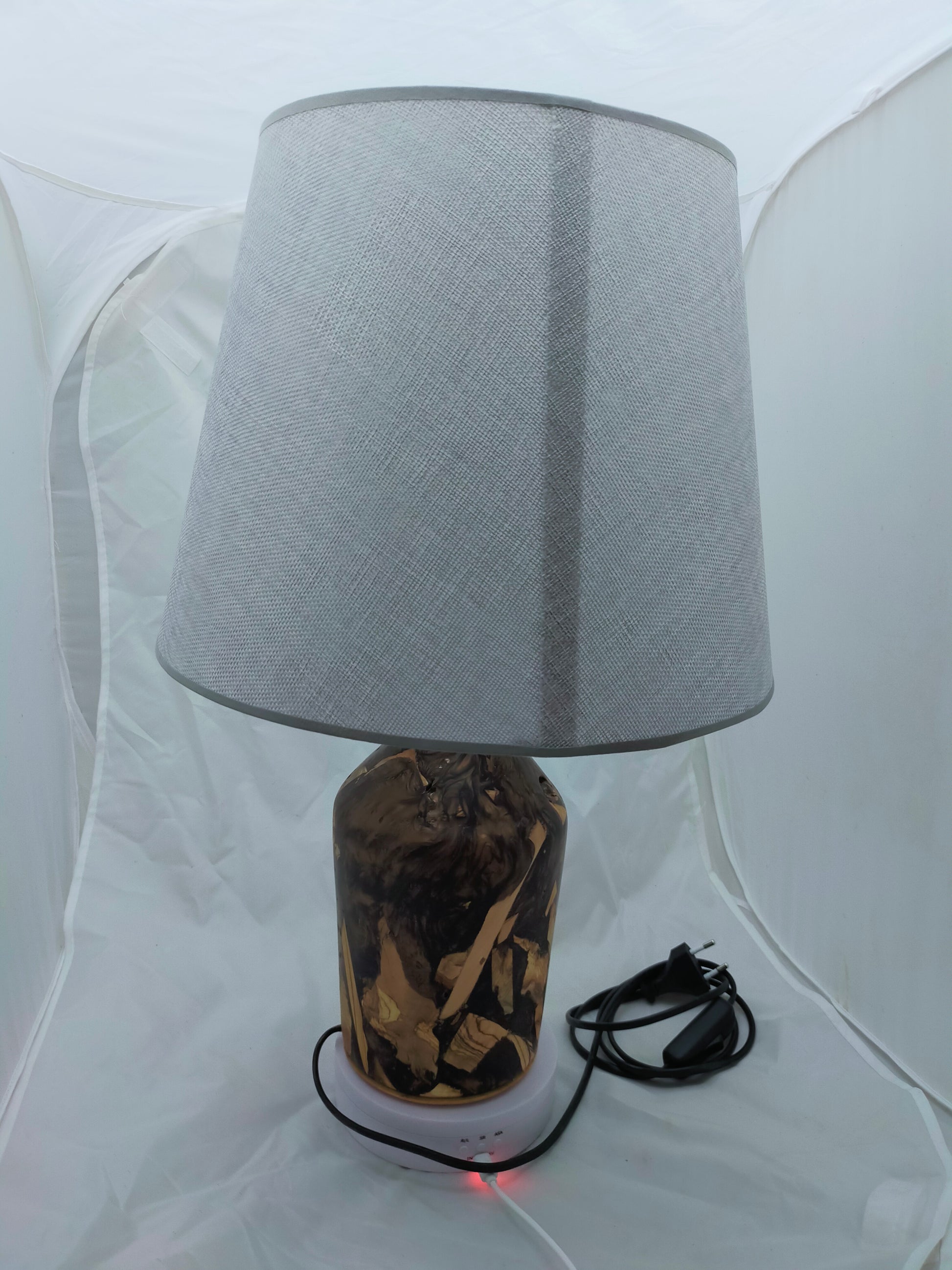 Handmade Lampshade Resin Wood Living