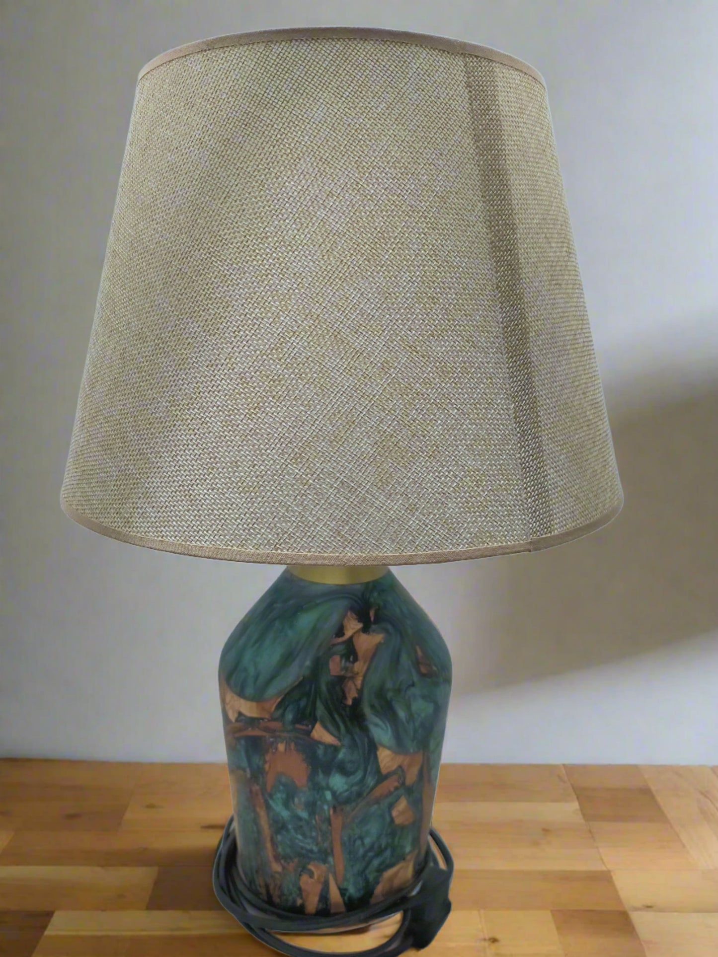 Handmade Lampshade Resin Wood Living