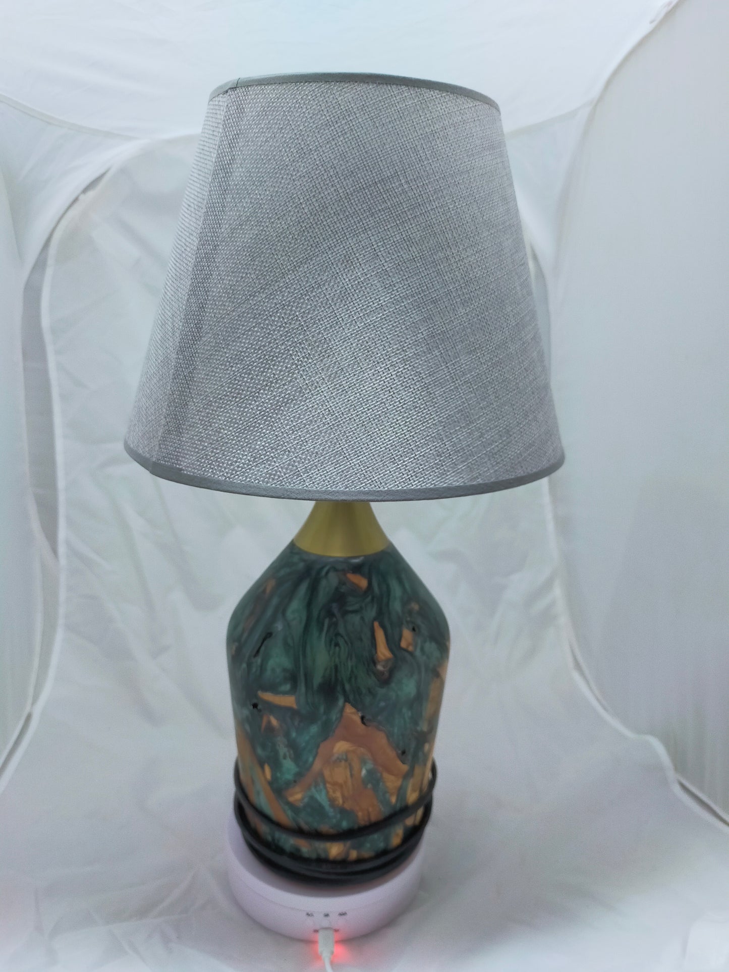 Handmade Lampshade Resin Wood Living