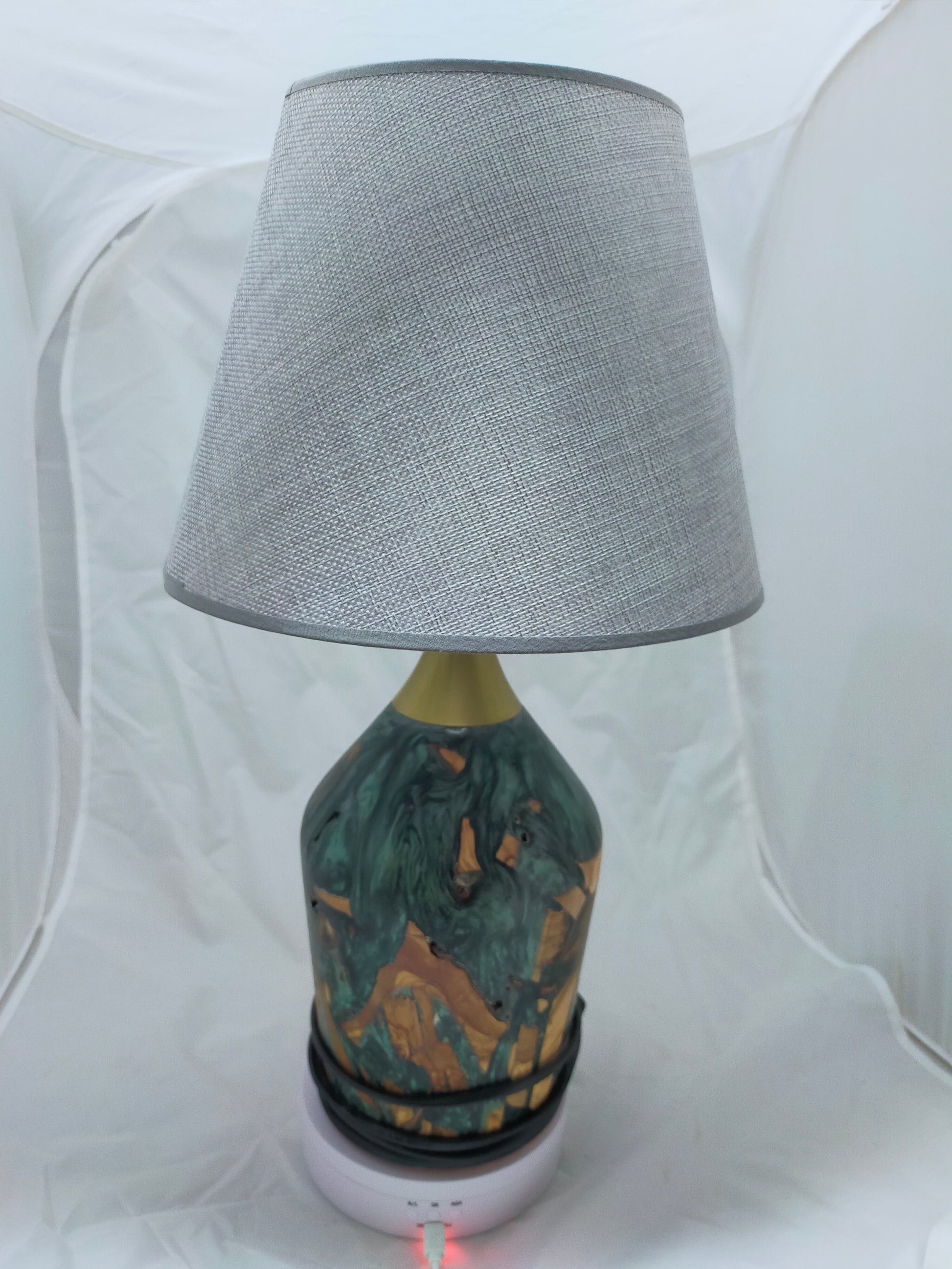 Handmade Lampshade Resin Wood Living