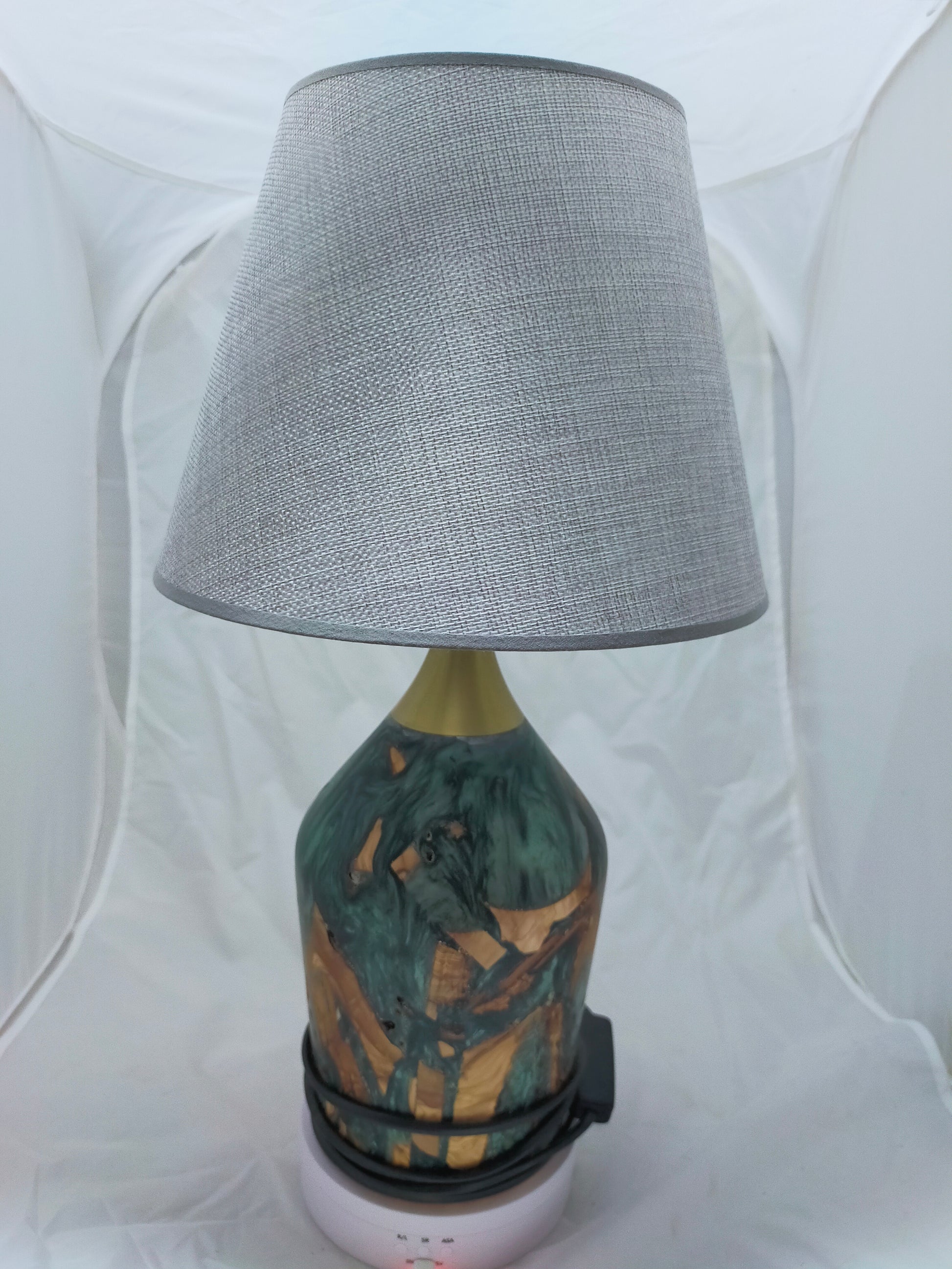 Handmade Lampshade Resin Wood Living