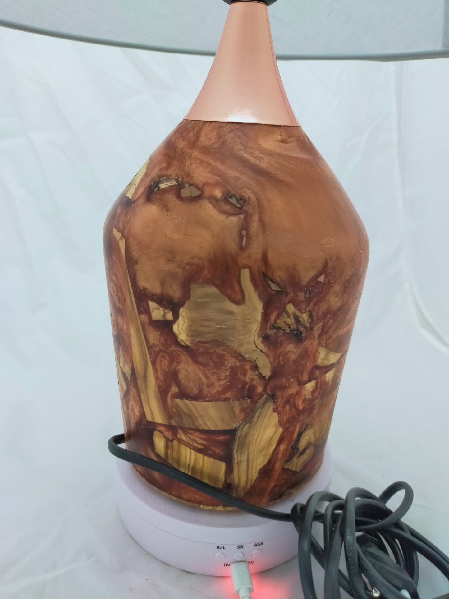 Handmade Lampshade Resin Wood Living