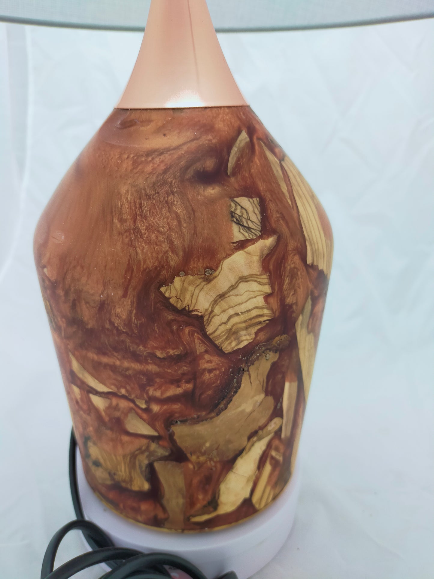 Handmade Lampshade Resin Wood Living