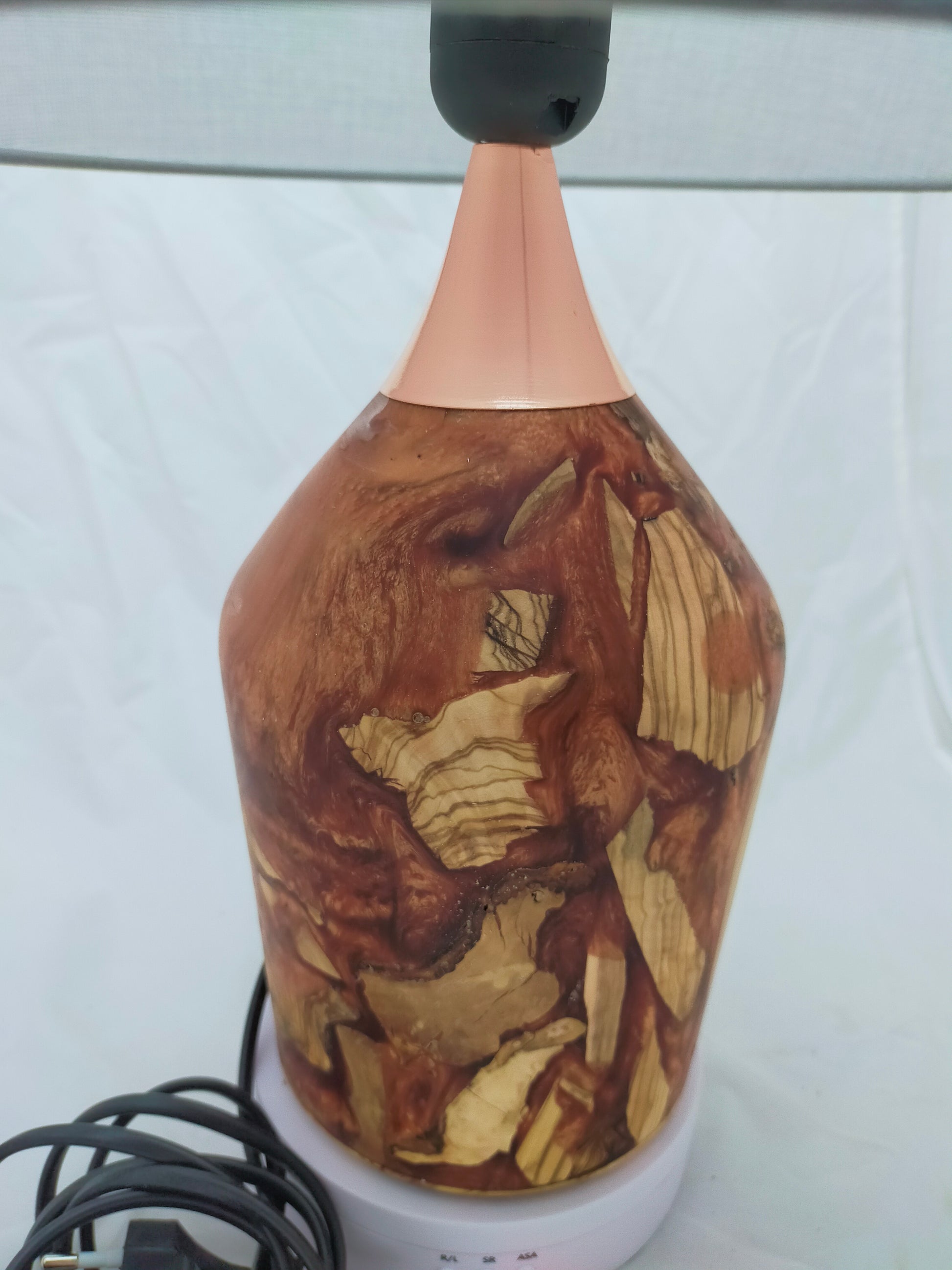 Handmade Lampshade Resin Wood Living