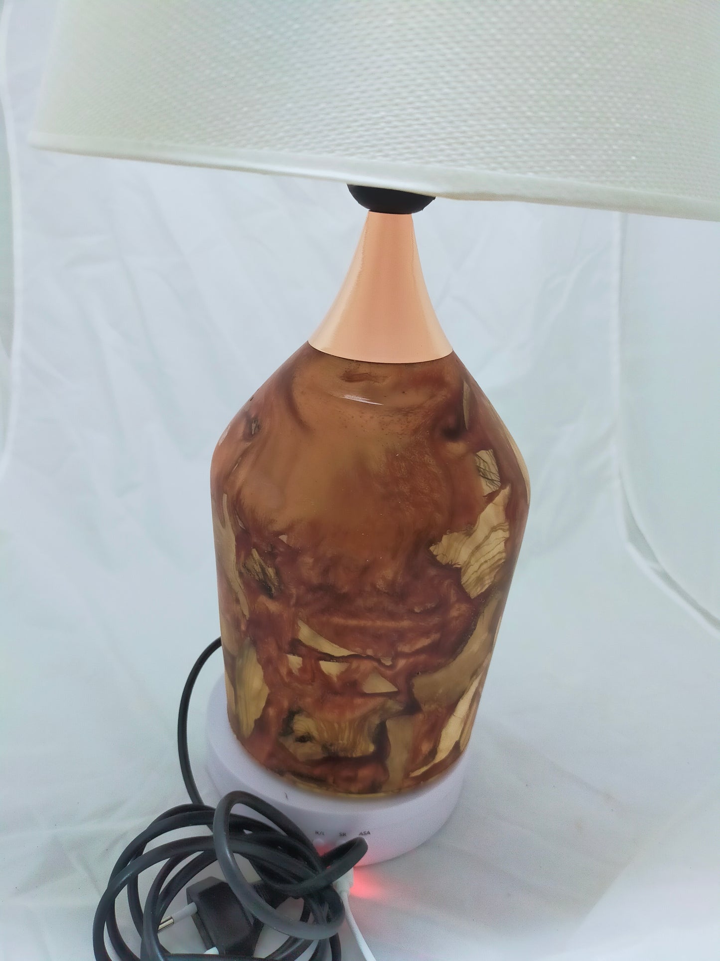 Handmade Lampshade Resin Wood Living