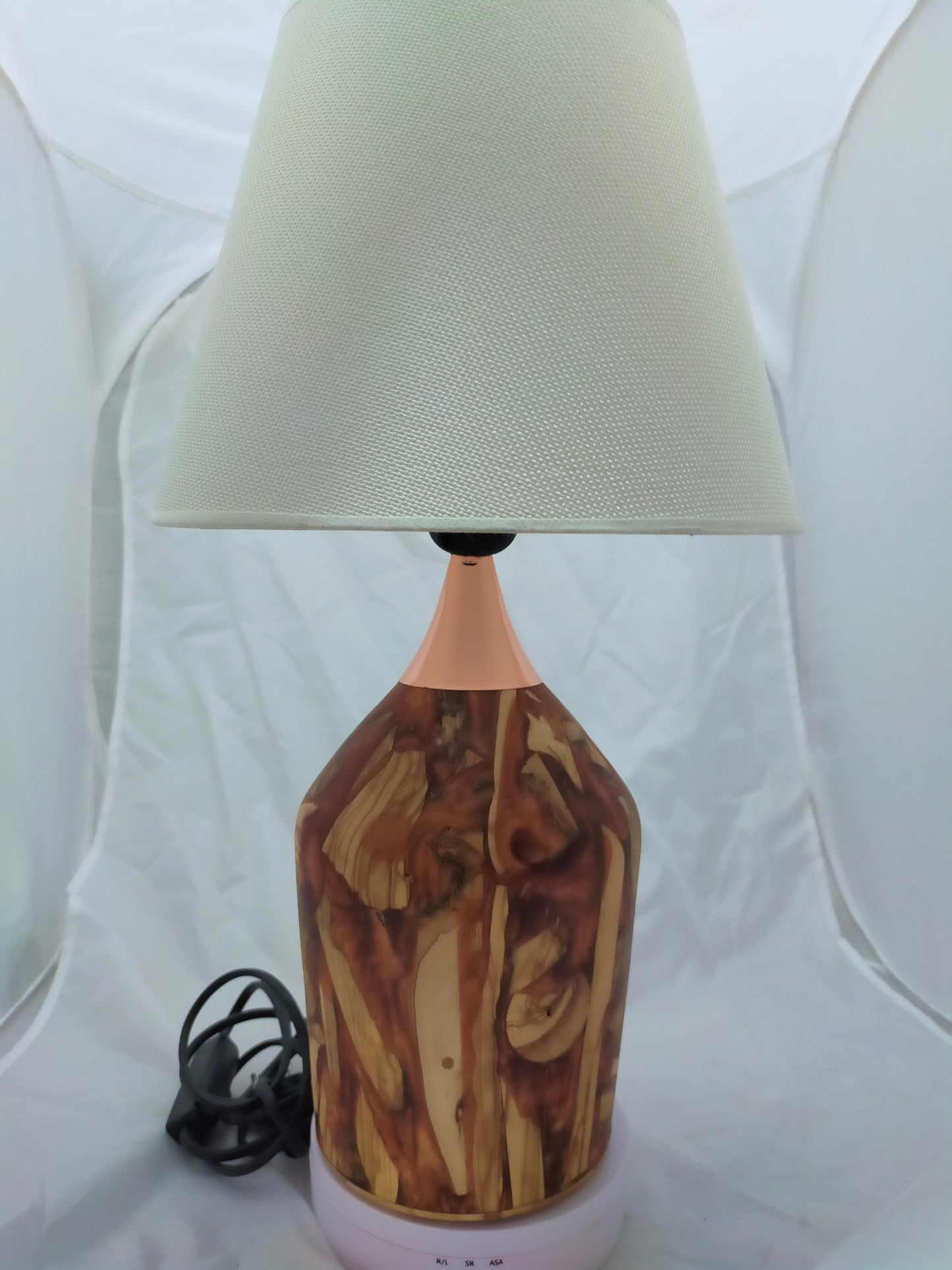 Handmade Lampshade Resin Wood Living