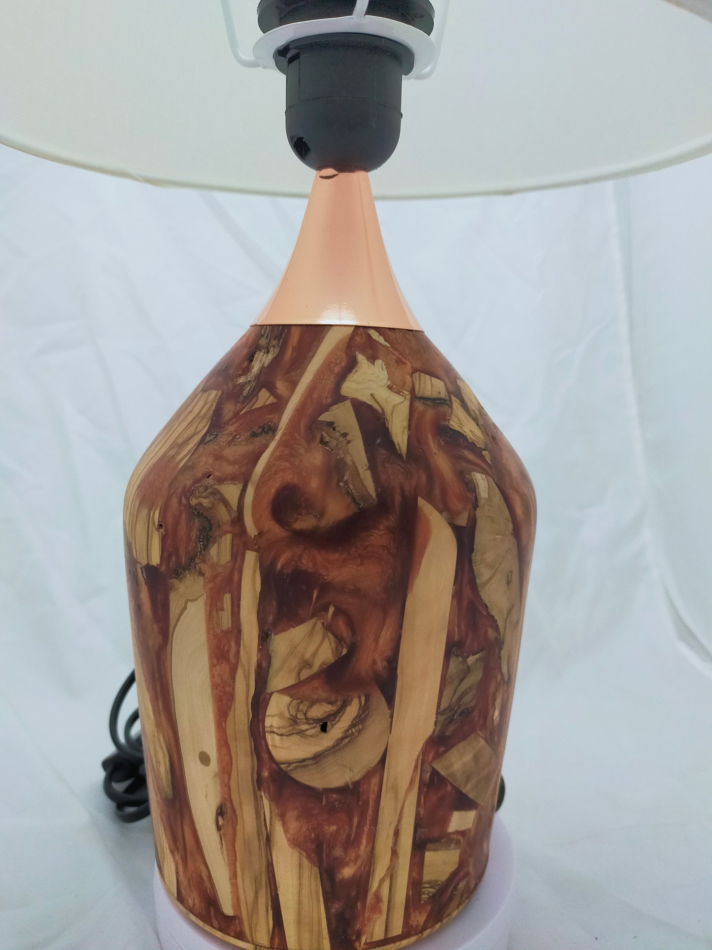 Handmade Lampshade Resin Wood Living