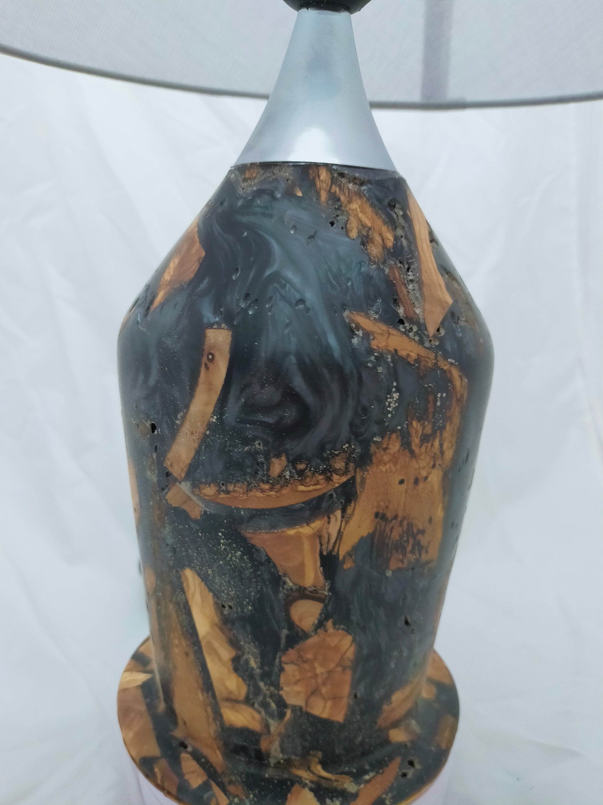 Handmade Lampshade Resin Wood Living