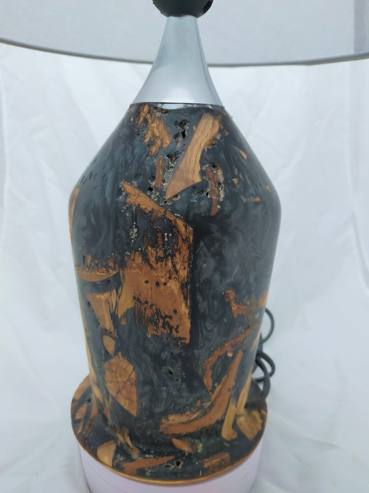 Handmade Lampshade Resin Wood Living