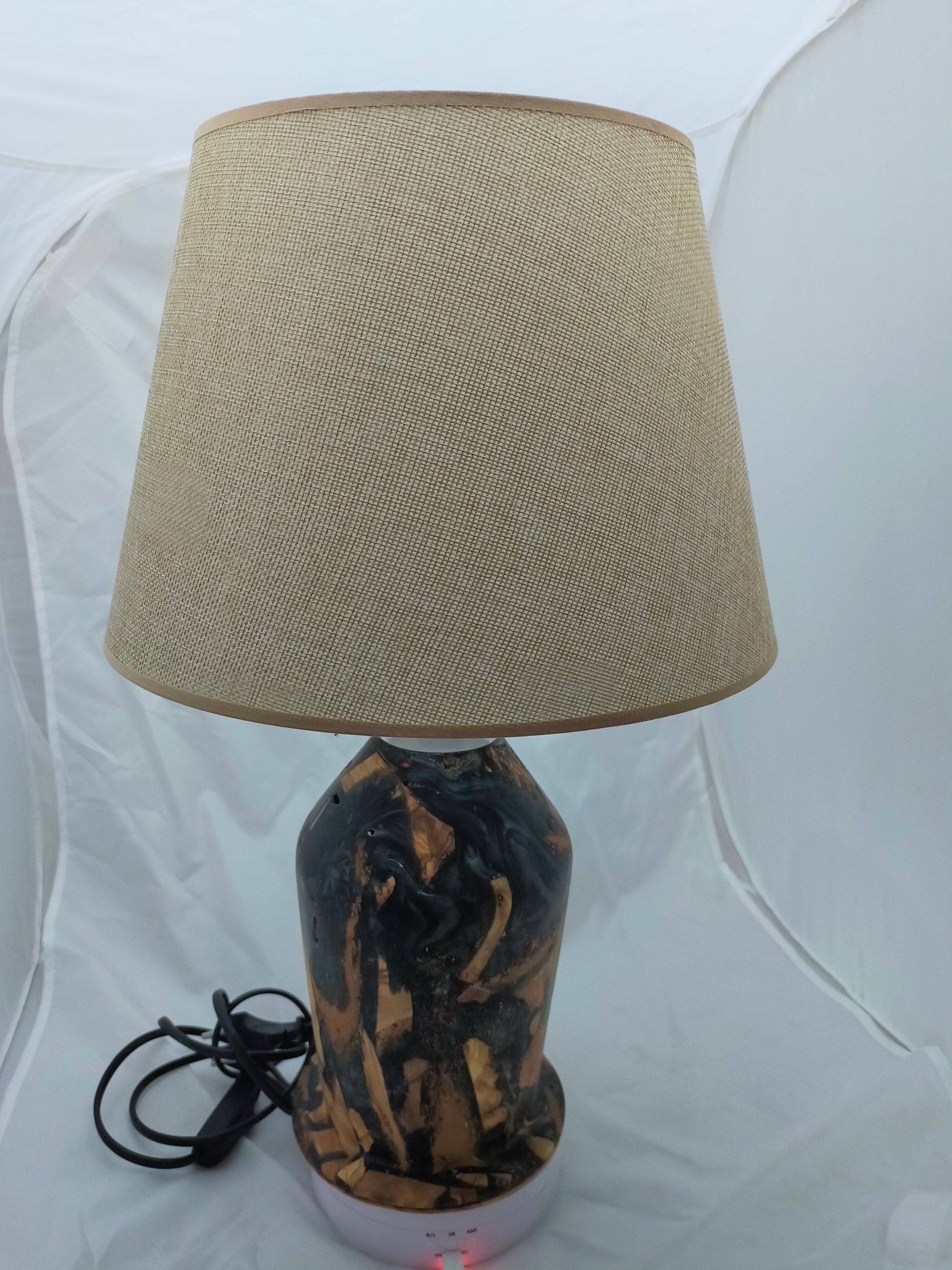 Handmade Lampshade Resin Wood Living