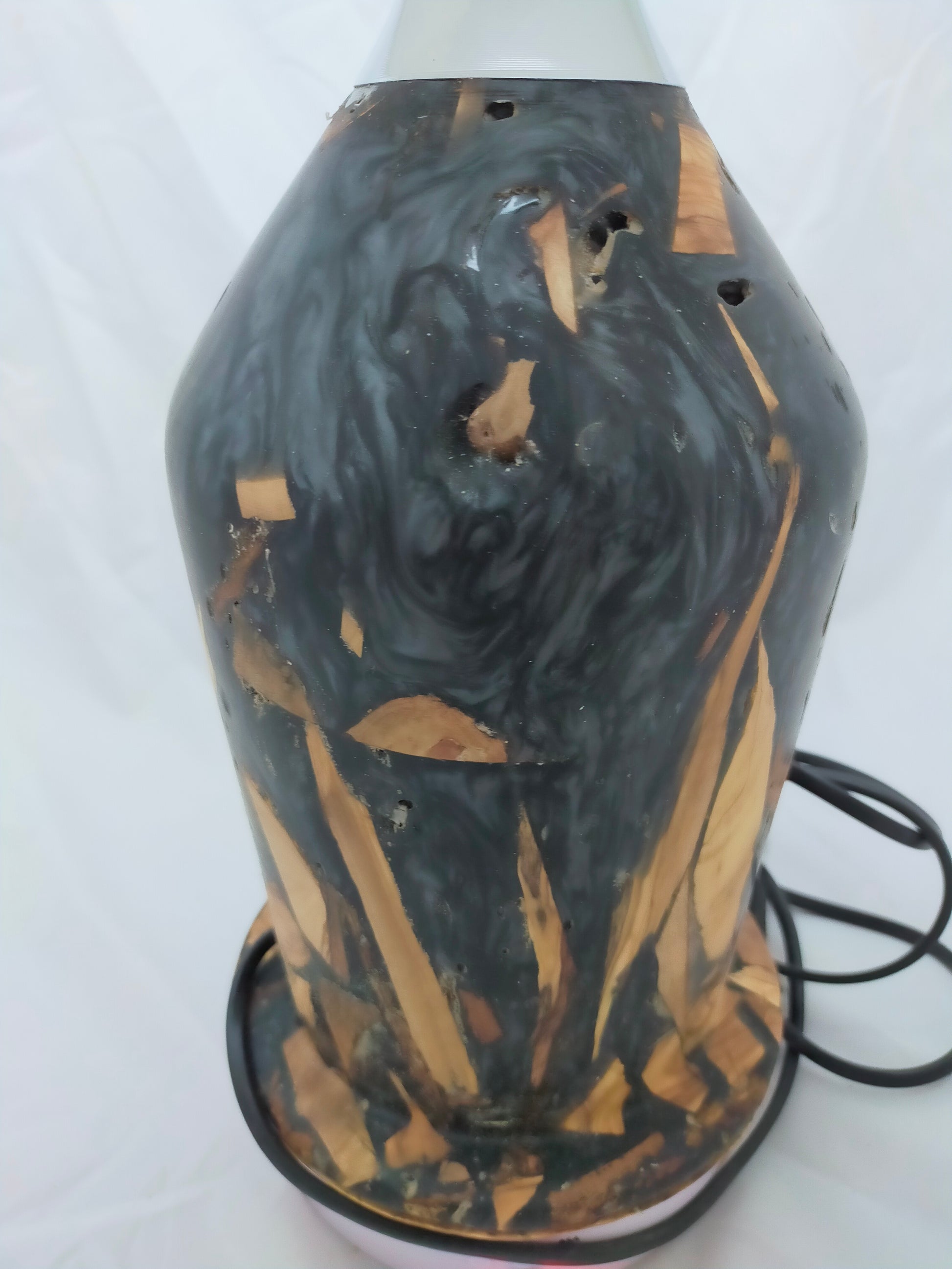 Handmade Lampshade Resin Wood Living