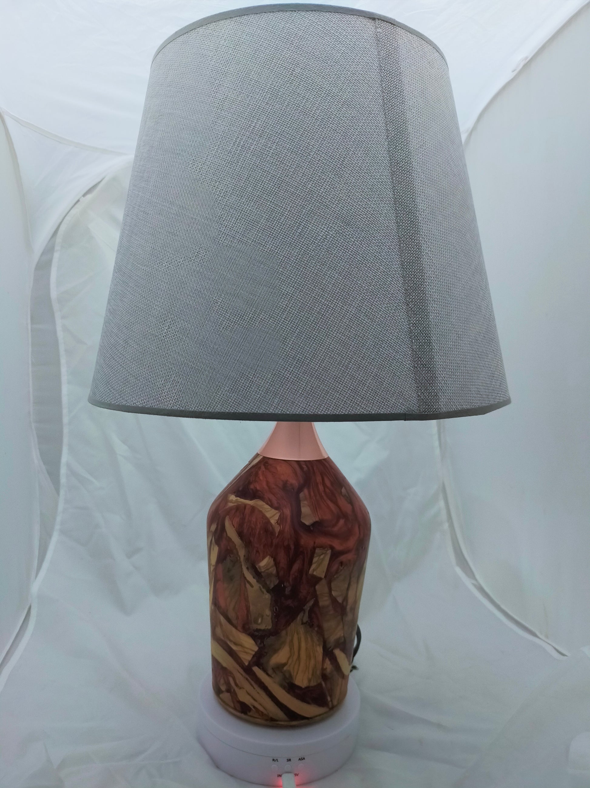 Handmade Lampshade Resin Wood Living