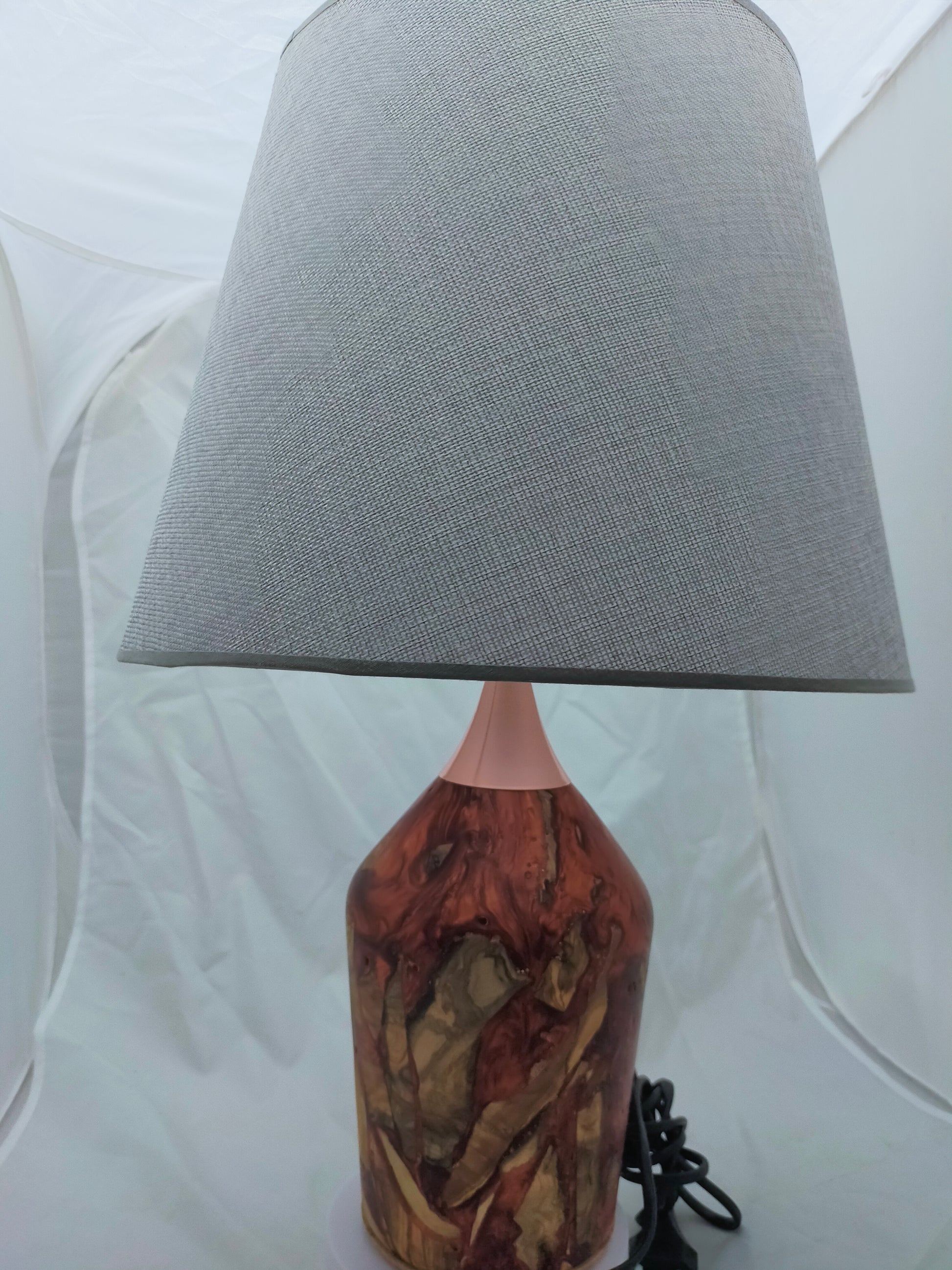 Handmade Lampshade Resin Wood Living