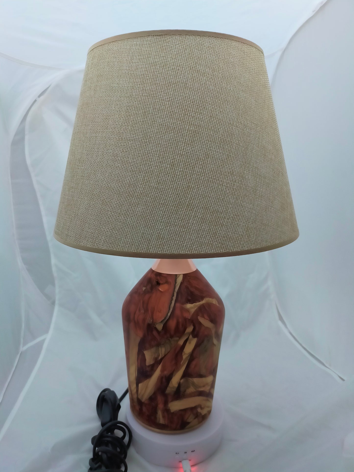 Handmade Lampshade Resin Wood Living