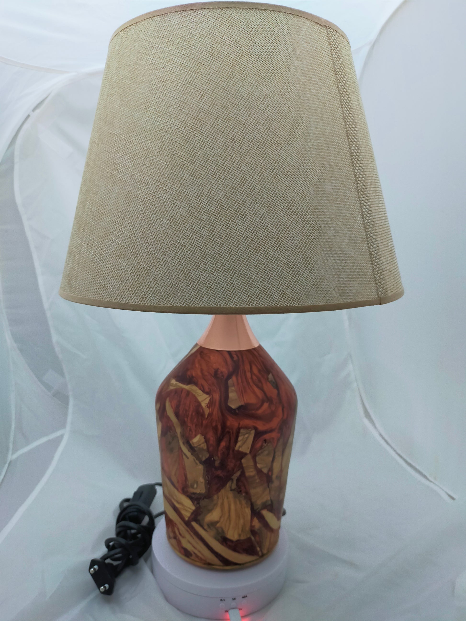 Handmade Lampshade Resin Wood Living