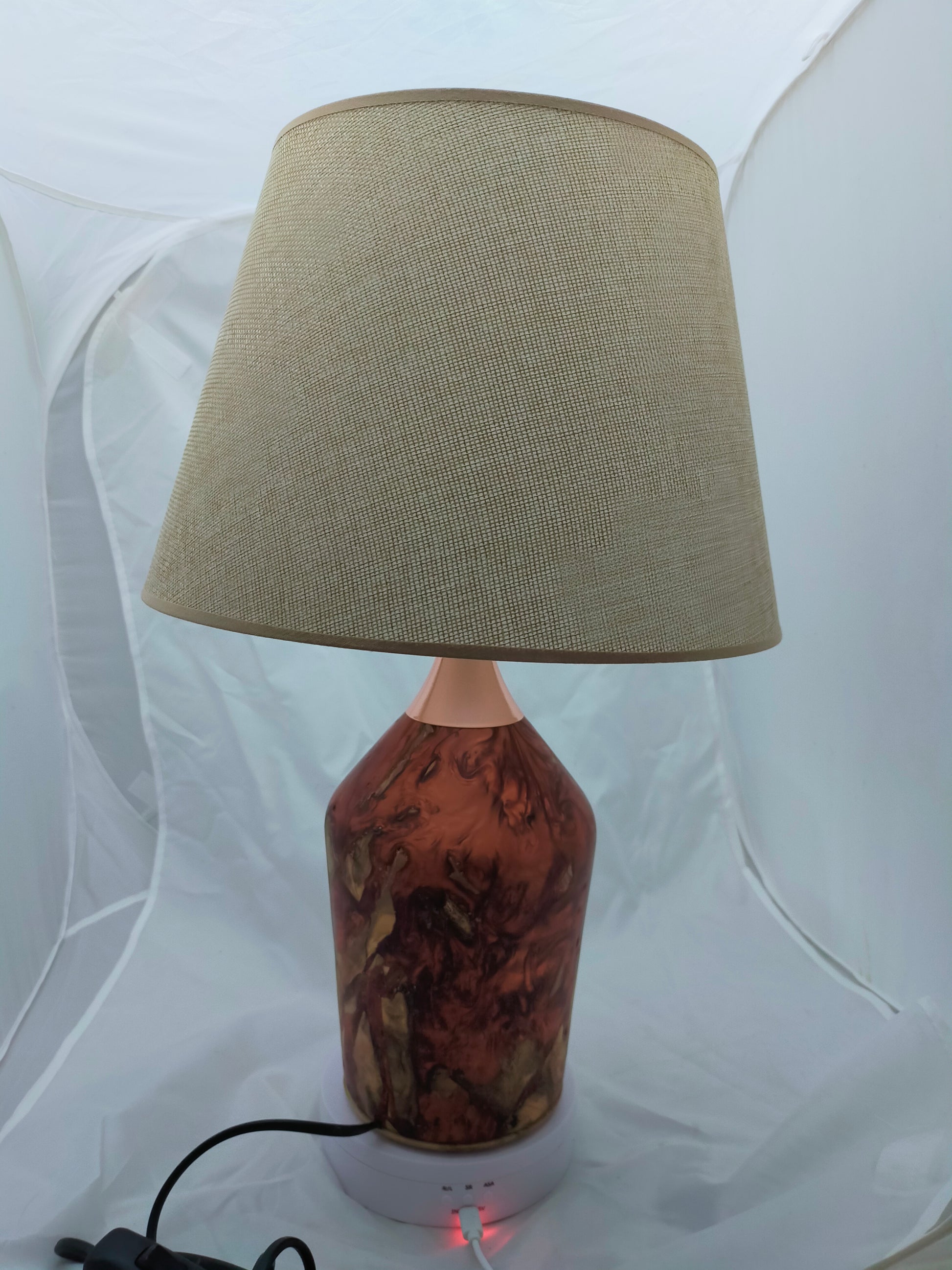 Handmade Lampshade Resin Wood Living