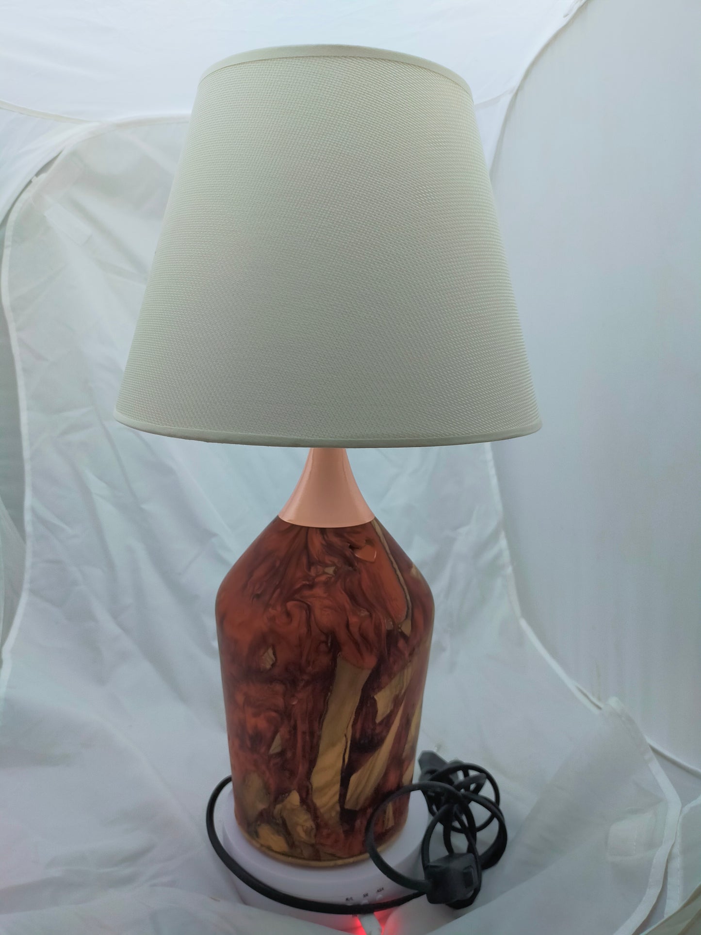 Handmade Lampshade Resin Wood Living