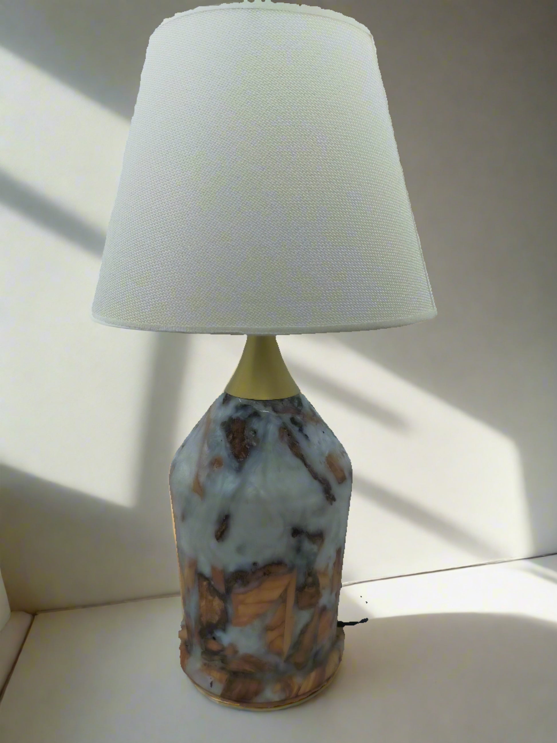 Handmade Lampshade Resin Wood Living