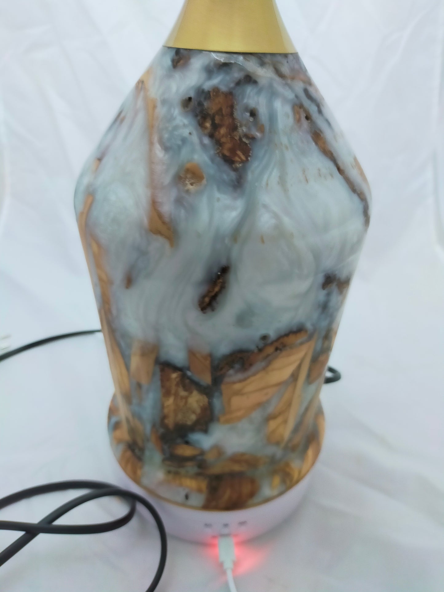 Handmade Lampshade Resin Wood Living