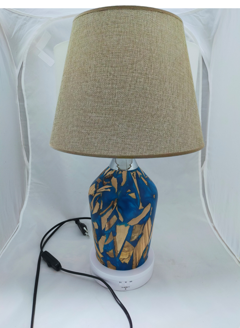 Handmade Lampshade Resin Wood Living