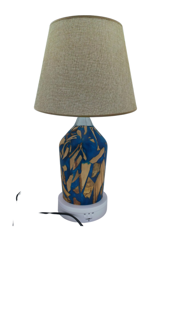 Handmade Lampshade Resin Wood Living