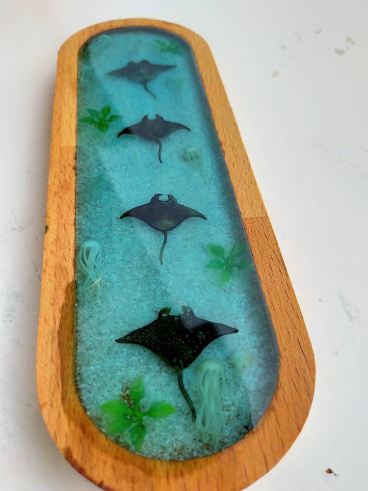 Fish in resin, ornament, gift for Valentine's Day