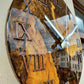 Epoxy Wall Clock, Resin Wall Clock, Wooden Wall Clock, Large wall clock