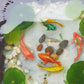 Koifish in resin, gift for friend, Aquarium Look 3D fish pond, Housewarming gift