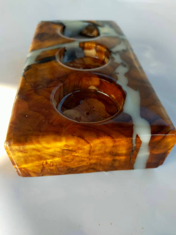 Epoxy Candle holder