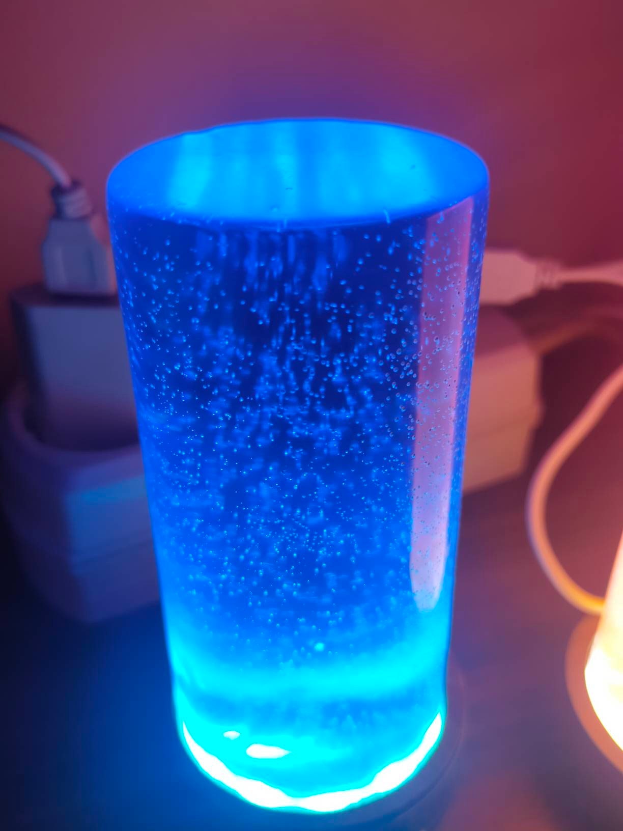 Epoxy Resin Night Lamp / Bedside Lamp