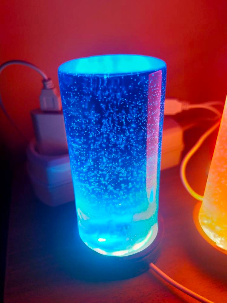 Epoxy Resin Night Lamp / Bedside Lamp