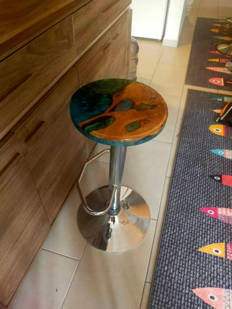 Epoxy Resin Bar Stool