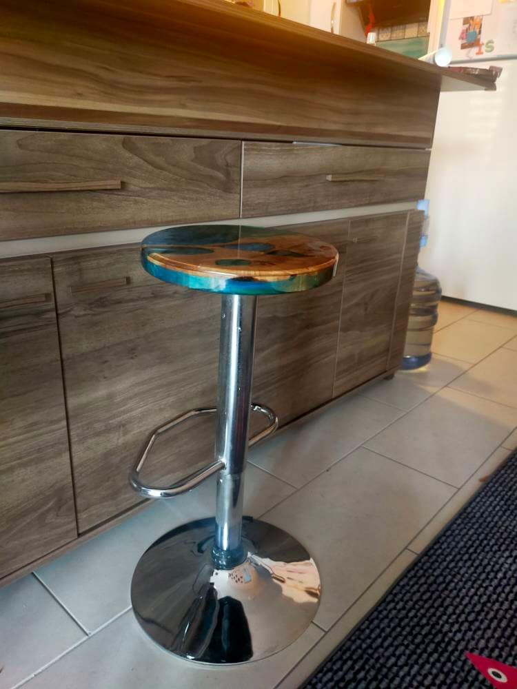 Epoxy Resin Bar Stool