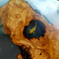 Epoxy Resin & Wood Table Top - Aquarium