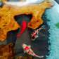 Epoxy Resin & Wood Table Top - Aquarium