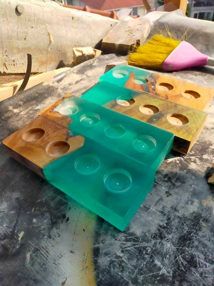 Epoxy Candle holder