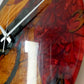 Metallic Color Epoxy & Olive Wood Wall Clock